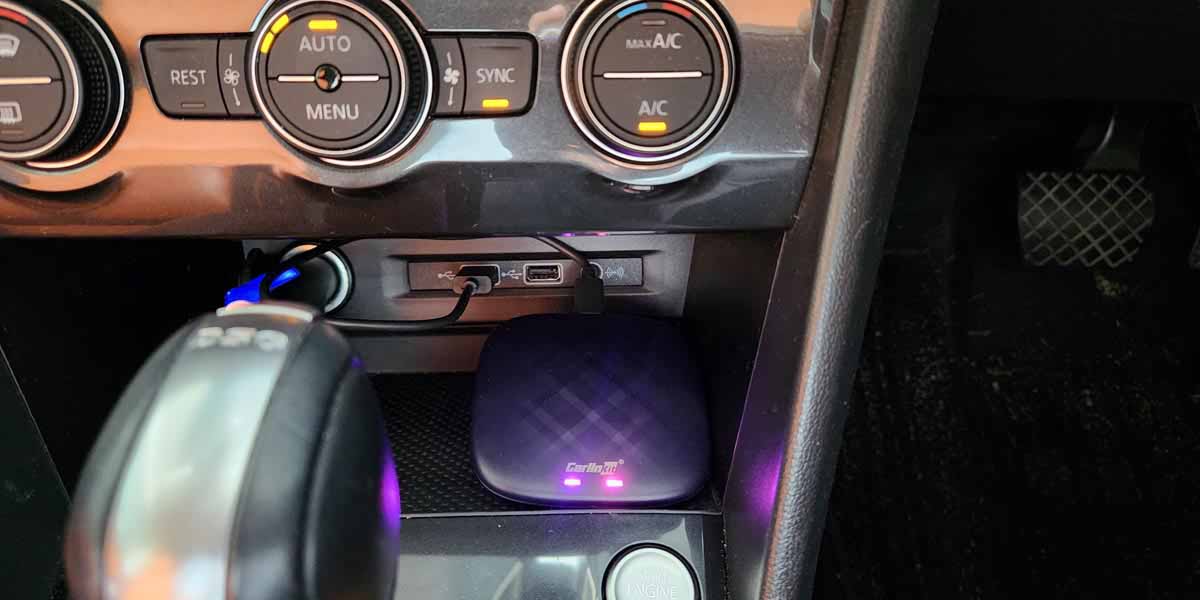 VW Discover ProとCarlinKit Tbox Plus 128GBモデル