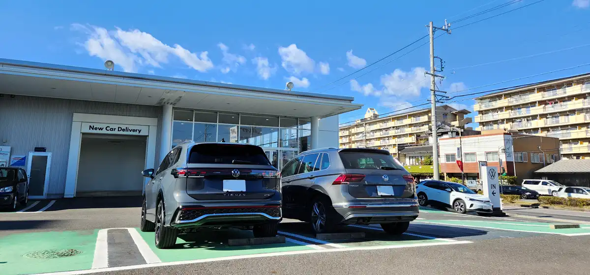 輸入車のタイヤ交換場所の注意点