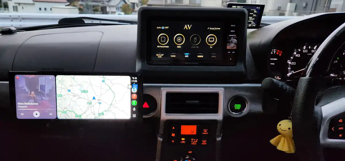 コペンへのスクリーンフローDIY独自取り付け例