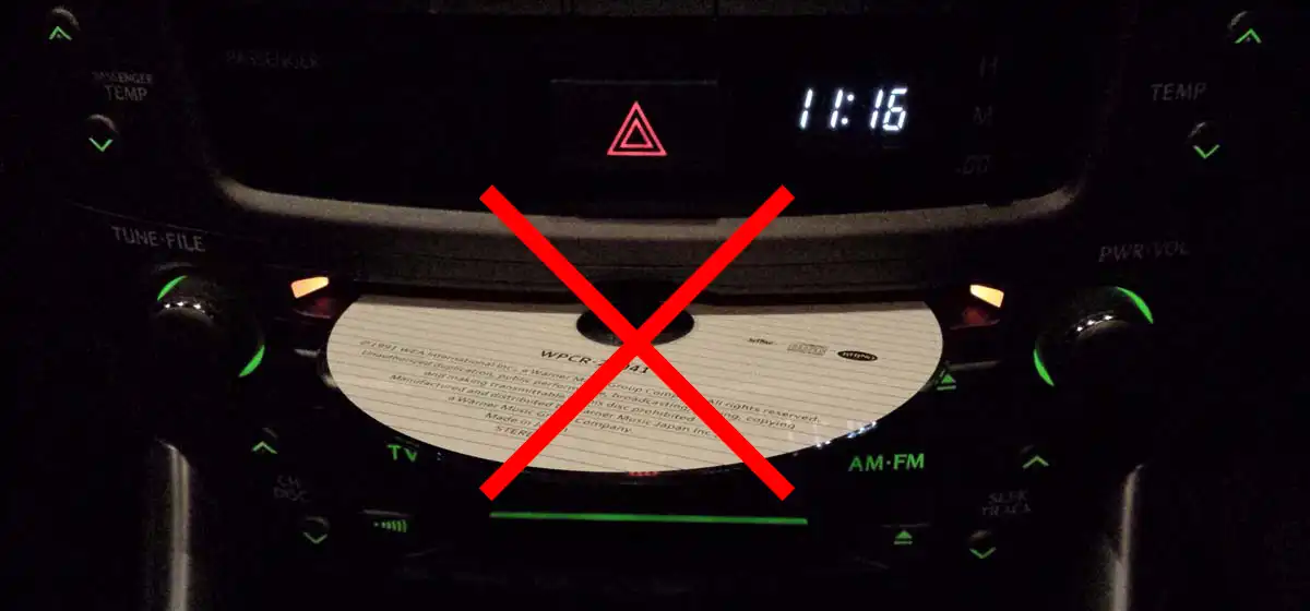 車にCDプレーヤーがない場合にCDを聴く方法一覧比較 車にCDプレーヤーがない場合にCDを聴く方法一覧比較