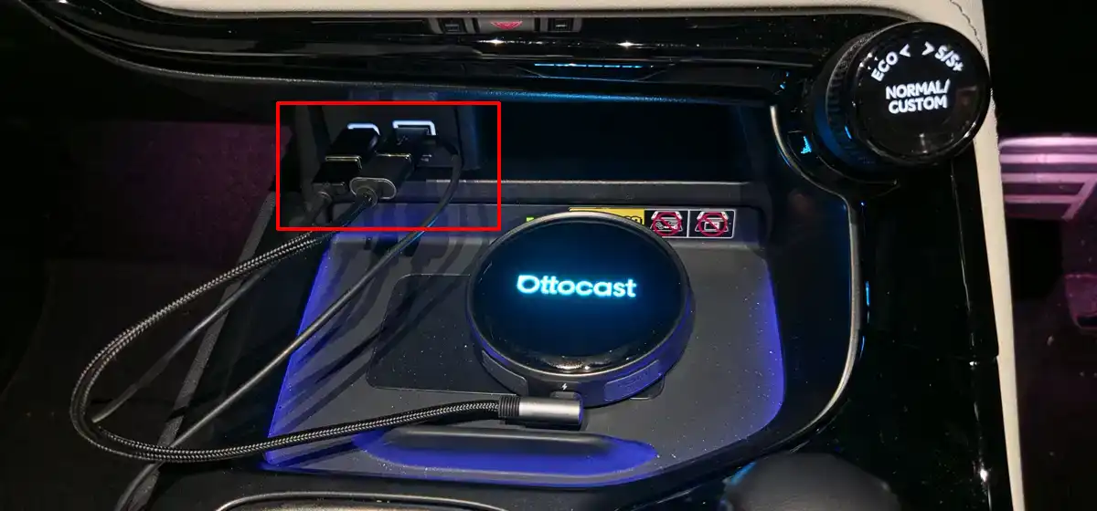 オットキャストP3 Pro Y字補助電源ケーブルを追加接続